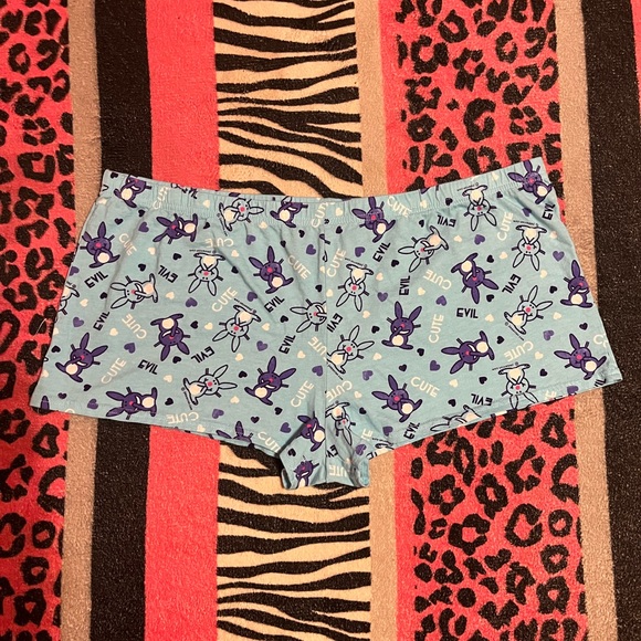 Vintage Happy Bunny pajama shorts - Picture 1 of 7